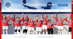 Desktop Screenshot of kilfotball.no